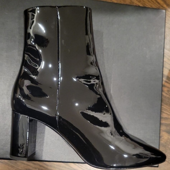 Saint Laurent Lou Pin Zip Boot - Picture 2 of 7